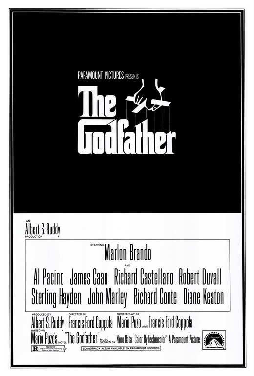 The Godfather Movie Poster Print (27x40) - Classic Cinema Art