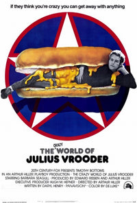 The Crazy World of Julius Vrooder Movie Poster Print showcasing vibrant colors and quirky design.