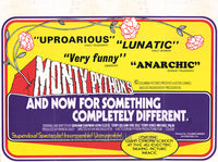 And Now for Something Completely Different Movie Poster Print featuring iconic imagery.