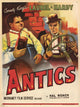 Antics Movie Poster Art Print showcasing vibrant colors and playful design.