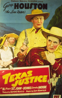 Texas Justice Movie Poster Print showcasing vibrant colors and detailed design.