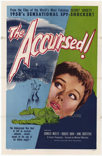 The Accursed Movie Poster showcasing chilling horror art.