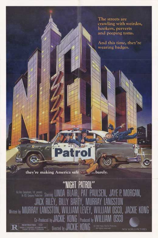Night Patrol Movie Poster Print showcasing vibrant colors and dynamic imagery.
