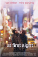 At First Sight Movie Poster Print featuring vibrant colors and emotional imagery.