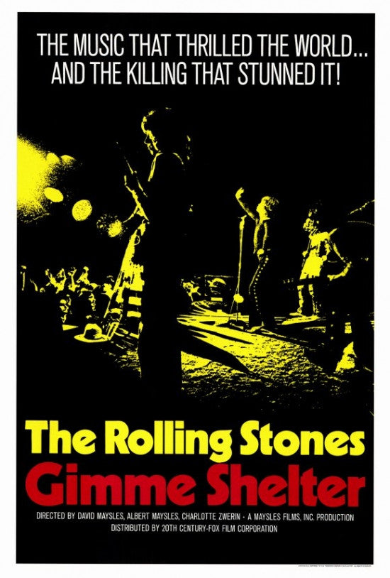 Gimme Shelter Movie Poster Print by The Rolling Stones (27x40)