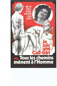 I am a Call Girl movie poster print featuring vibrant colors and captivating imagery.