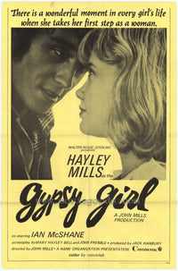 Gypsy Girl Movie Poster Print featuring vibrant imagery.
