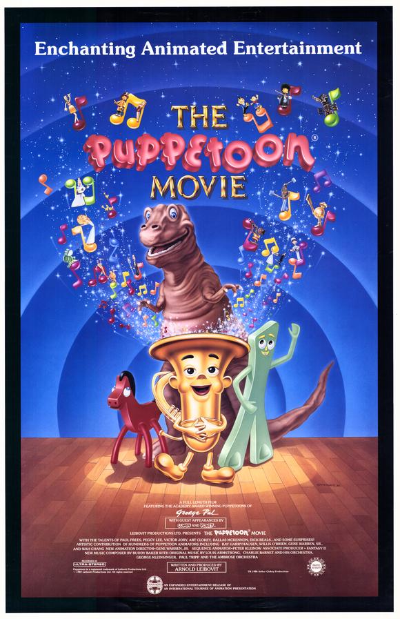The Puppetoon Movie Poster Print showcasing whimsical animation art.