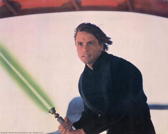 Return of the Jedi Movie Poster Print featuring iconic Star Wars imagery.