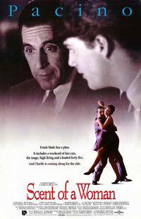 Scent of a Woman Movie Poster Print, classic film artwork