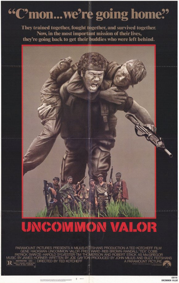 Uncommon Valor Movie Poster Print - 11x17 Art Print