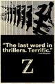Z Movie Poster Print showcasing vibrant design and cinematic art.