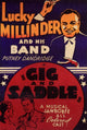 Gig and Saddle Movie Poster Print showcasing iconic cinematic imagery.