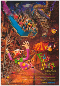 Fun House Express IMAX Movie Poster showcasing vibrant colors and dynamic imagery.
