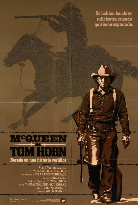 Tom Horn Movie Poster Print showcasing adventure and drama.