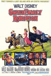 Swiss Family Robinson Movie Poster Print (27x40)