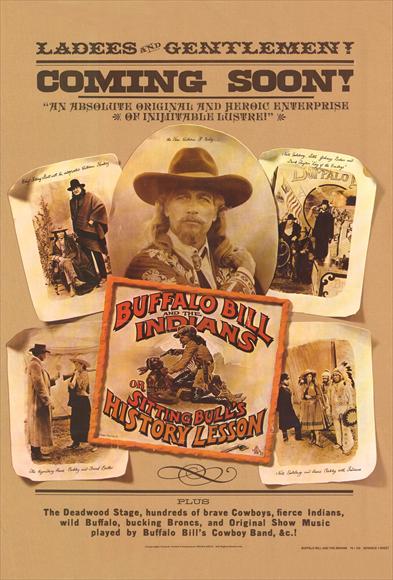 Buffalo Bill & the Indians Movie Poster Print featuring classic film artwork