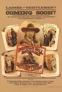 Buffalo Bill & the Indians Movie Poster Print featuring classic film artwork