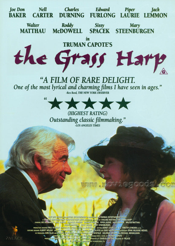 The Grass Harp Movie Poster Print showcasing vibrant imagery.