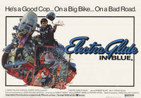 Electra Glide in Blue Movie Poster Print showcasing vibrant cinematic imagery.
