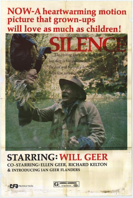 Silence Movie Poster Print showcasing cinematic artistry.