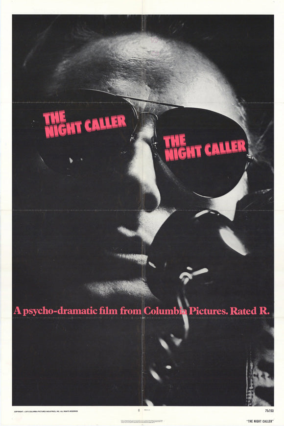 The Night Caller Movie Poster Print showcasing captivating cinematic art.