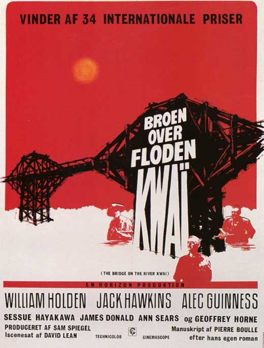 The Bridge on the River Kwai Movie Poster Print