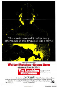 The Laughing Policeman Movie Poster Print showcasing classic film art