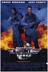 Operation Delta Force Movie Poster Print featuring action-packed imagery.