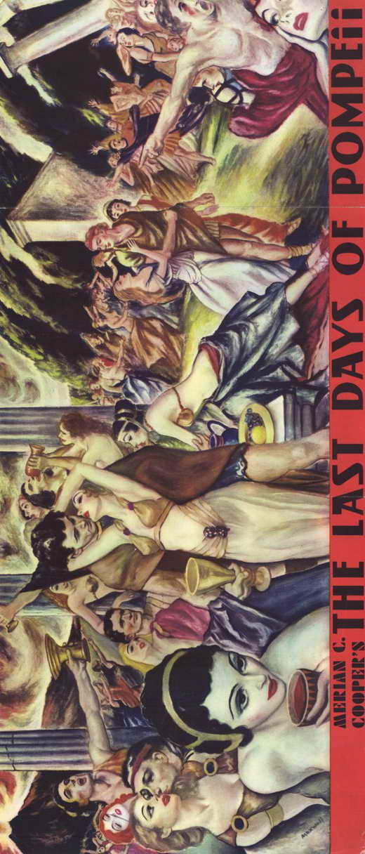 The Last Days of Pompeii Movie Poster Print showcasing ancient tragedy.