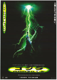 Godzilla Movie Poster Print featuring the iconic monster.