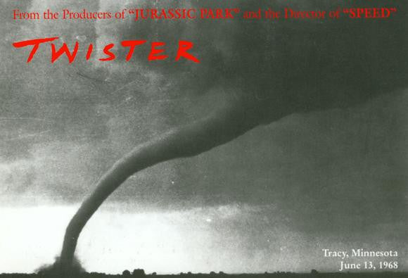 Twister Movie Poster Print - 11 x 17 | Posterazzi
