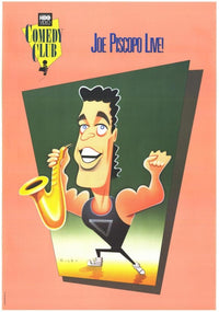 Joe Piscopo Live Movie Poster Print showcasing vibrant colors and humor.