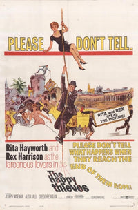 The Happy Thieves Movie Poster Print showcasing whimsical cinema art.