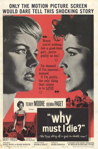 Why Must I Die Movie Poster Print showcasing dramatic imagery.