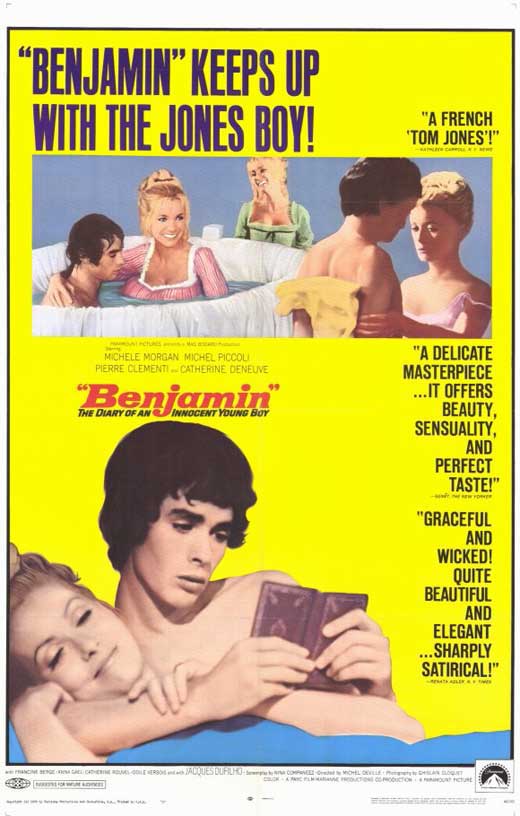 Benjamin Movie Poster Print showcasing cinematic artistry.