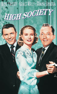 High Society Movie Poster Print showcasing classic cinema art.