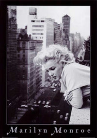 Marilyn Monroe Movie Poster Print showcasing classic Hollywood glamour.