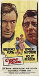 Cape Fear Movie Poster Print showcasing suspense and drama.