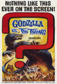 Godzilla vs The Thing Movie Poster Print showcasing iconic clash of monsters.