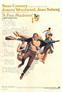 A Fine Madness Movie Poster Print showcasing vibrant film design.