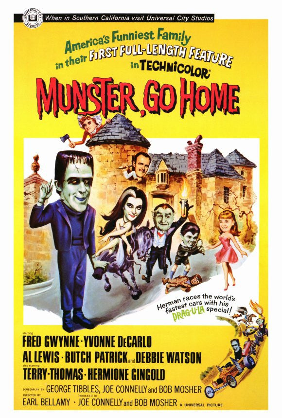 Munster, Go Home! Movie Poster Print (27x40) | Posterazzi