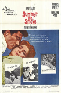 Summer and Smoke Movie Poster Print showcasing the emotional depth of the film.