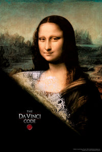 The Da Vinci Code Movie Poster Print showcasing mystery and intrigue.