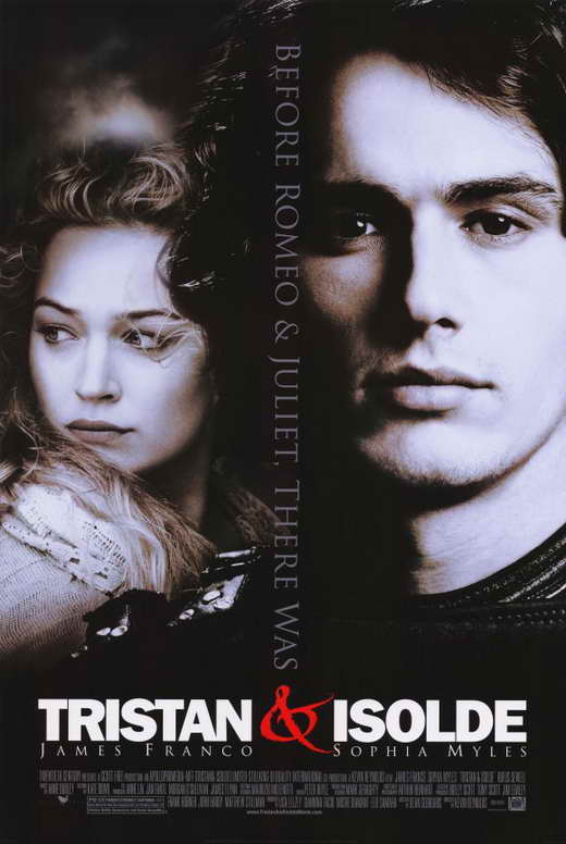 Tristan & Isolde movie poster print featuring dramatic artwork.