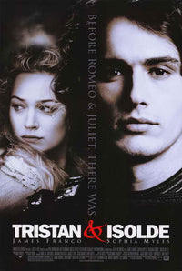 Tristan & Isolde movie poster print featuring dramatic artwork.