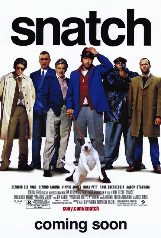 Snatch Movie Poster Print (27x40) | Premium Quality Art