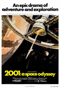 2001: A Space Odyssey Movie Poster Print on premium paper
