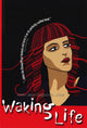 Waking Life movie poster print showcasing dreamlike imagery.