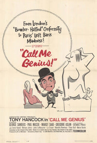 Call Me Genius Movie Poster Print showcasing creativity and intellect.